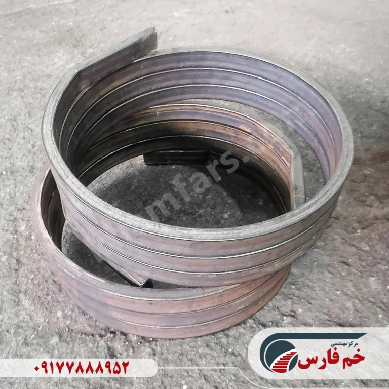 نورد پروفیل فولادی به شکل دایره در شیراز